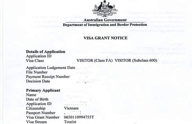 Những bước chuẩn bị hồ sơ xin visa du lịch úc